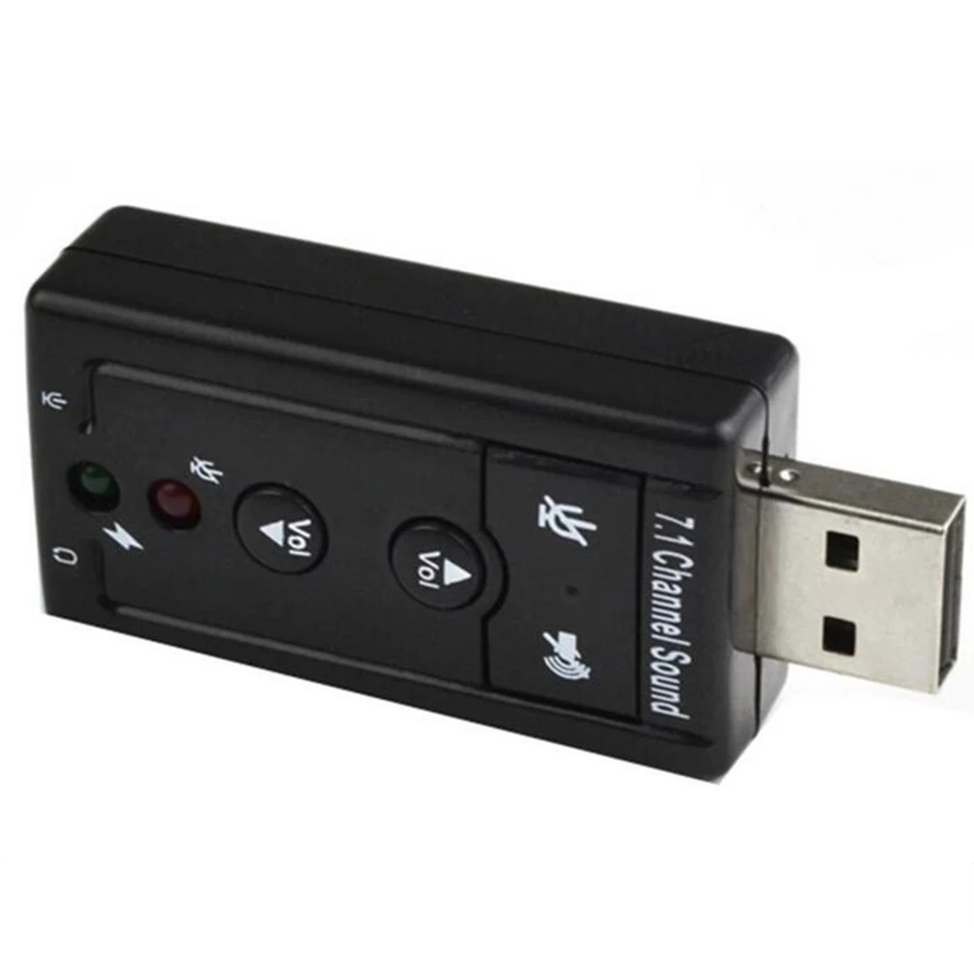 Внешняя звуковая карта USB Etmakit аудио адаптер Виртуальный 7 1 2 0 микрофон динамик