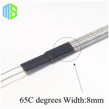 230V 8 мм 65C Антифриз Защита от замерзания саморегулирующийся греющий кабель Электрический провод медный кабель нагревателя для водопровода/крыши