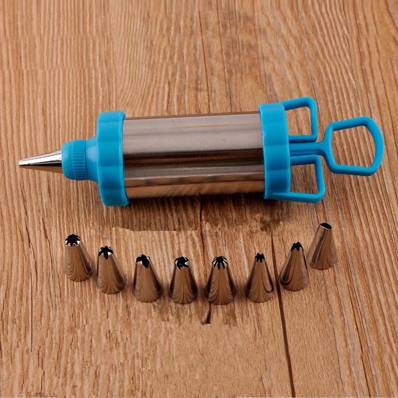DIY Stainless Steel Professional Cake Decorators Pastry Nozzles Piping Tips Cream Gun Set