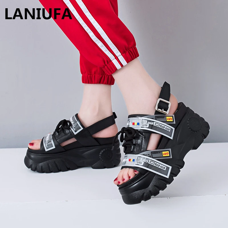 Women's Sandals 2019 Summer High Heels Sandals Women Chunky Sandals Womens Wedge Platform Shoes Casual Summer Sandals mujer &14 Women's Sandals 2019 Summer High Heels Sandals Women Chunky Sandals Womens Wedge Platform Shoes Casual Summer Sandals mujer &14