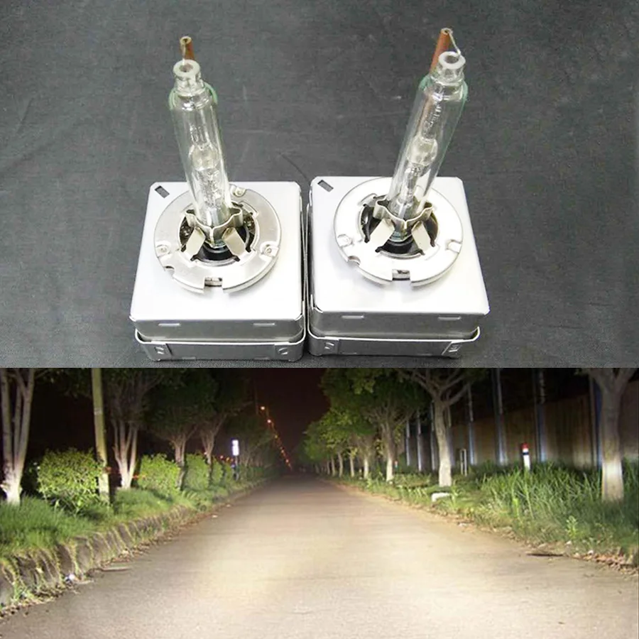 

2017 new 12V 35W D8S HID bulb great source Xenon HID Headlight Light Bulb Metal Holder light replacement