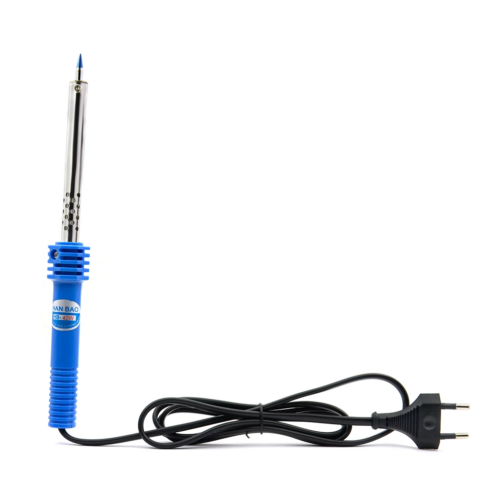 1 шт. 220V 240V 40W тонкий наконечник паяльника сварочный пистолет инструмент с припоем
