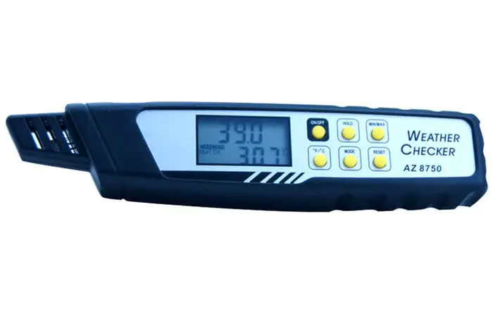 AZ-8750環境検出計器、熱指数計、メジャー温度/湿度/露点/大気圧力.. Aliexpress