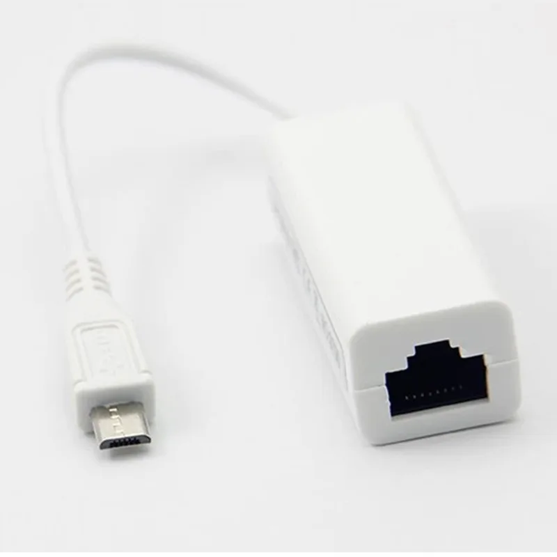 Адаптер Ethernet Micro USB сетевая карта RJ45 для планшетов на базе Windows 7/8/10 Android IC RD9700 LAN