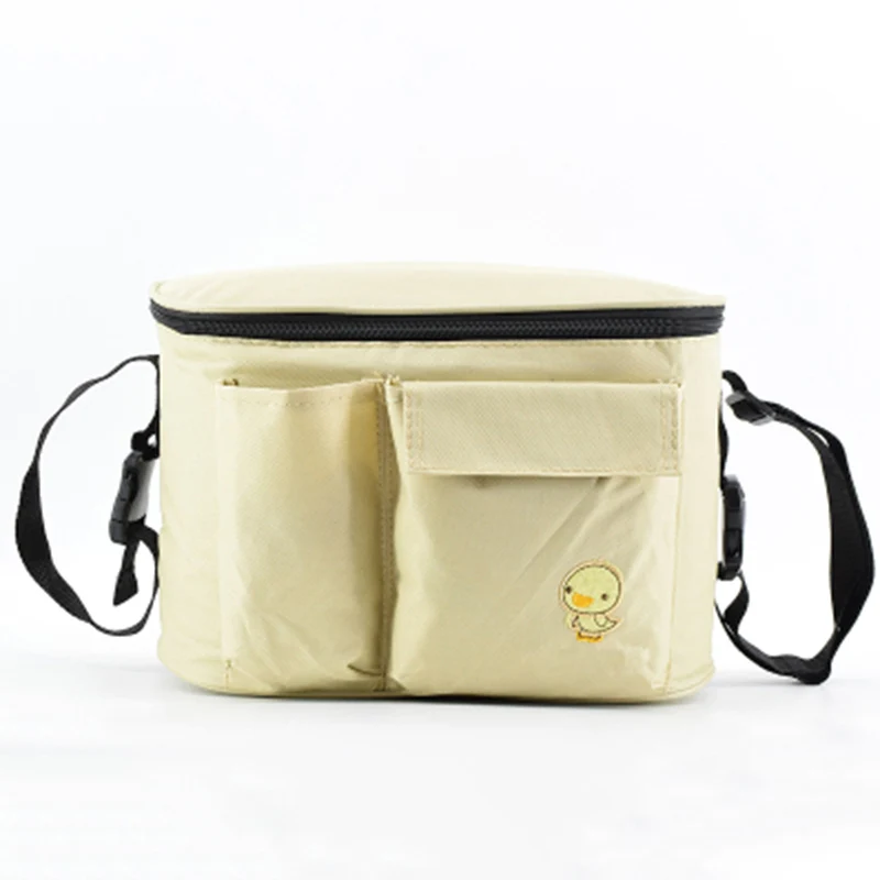 Baby Diaper Thermal Insulation Bag Waterproof Mummy Nappy Maternity Bags Cute Pattern Oxford Stroller Hook Shoulder Bag BB6007 (12)