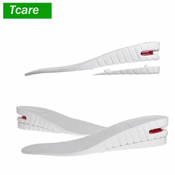 

1Pair Health Care Height Increase Shoes Insole 3-4.5 cm PU Increased Heel Lifting Inserts Shoe Lifts Pads Elevator Insoles