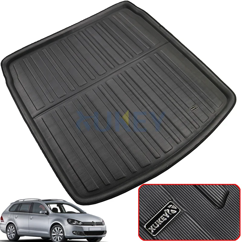Для VW Golf 6 MK6 Wagon Estate Jetta Sportwagen Vento Variant 2005 2014 Задняя подкладка для ботинок багажник