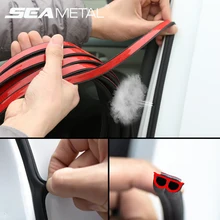 Автомобильный Дверной резиновый уплотнитель прокладки салона автомобильный уплотнитель уплотнительные наклейки универсальные для BMW Audi peugeot Ford Toyota автомобили Skoda, renault