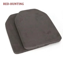 Outdoor Paintball Military Tactical Vest Back Baffle Protective Pad Shock Resistant EVA Ballistic Plate
