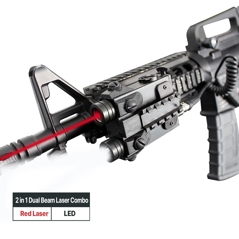 PROD 33027035077 Tactical Gun Hunting flashlight Airsoft Red Dot Laser
Sight Scope Laser Light Combo For Rifle AR15 AK47 Weapons PROD 33027035077 Tactical Gun Hunting flashlight Airsoft Red Dot Laser
Sight Scope Laser Light Combo For Rifle AR15 AK47 Weapons