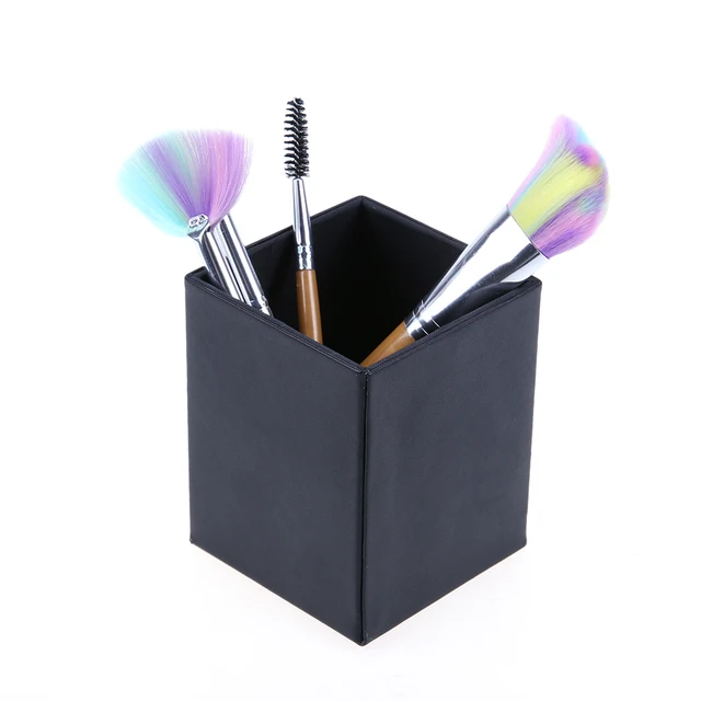 Amazon Com Mandy 15 Hole Square Makeup Brush Holder Drying Rack