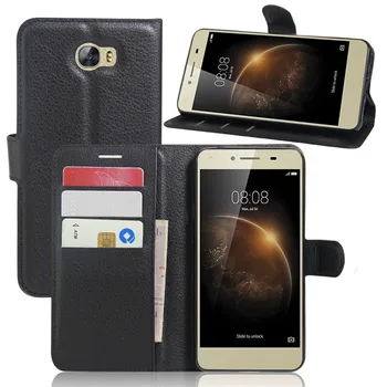 

EVOLOU Leather Case For Huawei Y5 II 5.0 Inch Cover Flip Wallet Cover For Huawei Y5 II Y5 2 Phone Cases & Bags CUN L21 U29 L01