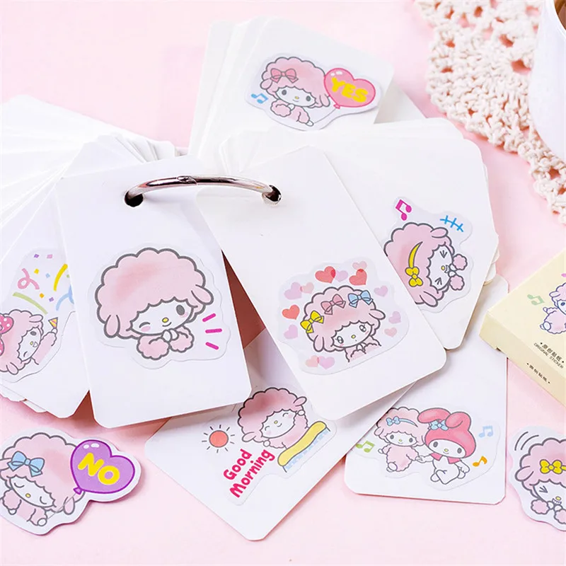 45 шт./компл. kawaii Memo pad модная Милая овечка узор дневник наклейки планировщик рождественские украшения для бизнес планирования школьные принадлежности канцелярские товары