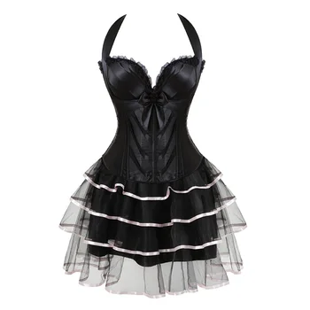 

2019 New Underwear Women's Sexy Sling Overwork Corset Classic Mini Corsets Dress Costume Overbust Showgirl Waist 68057017