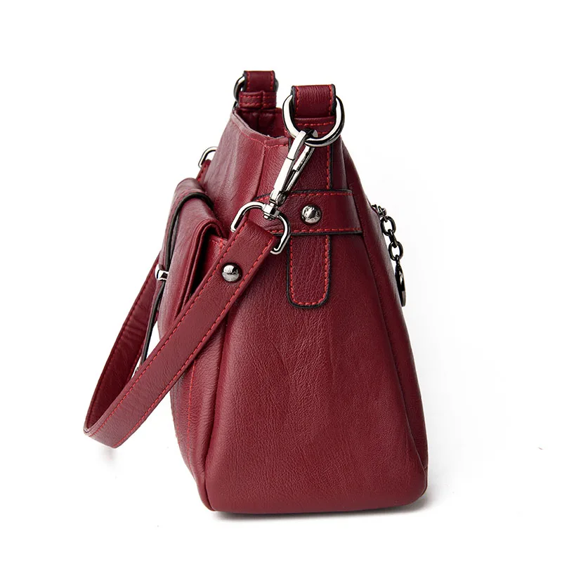 Luxury Shoulder Bag Women Leather PU Bags Designer Fashion Ladies Crossbody Bag New 2017 Women Messenger Bags bolso mujer \t