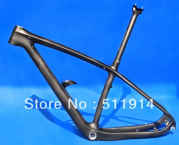 FR-202-полный карбоновый UD матовый горный велосипед MTB 29ER(BB30) 2" рама колеса+ подседельный штырь+ зажим+ клетка