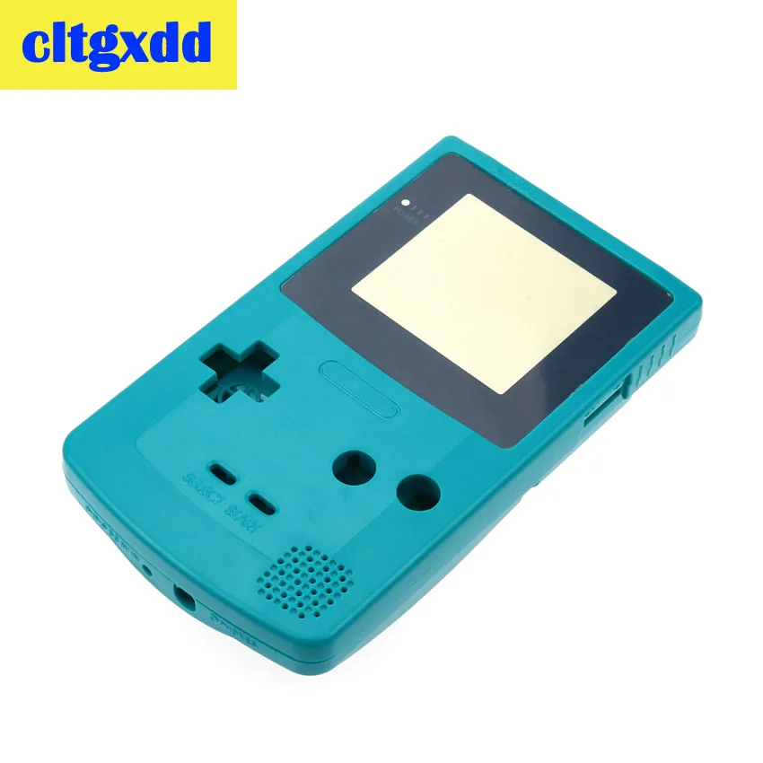cltgxdd Full Housing Shell Cover For Nintendo GameBoy Color GBC Repair Part Housing Shell Pack Game Machine Shell Accessories