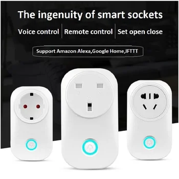 

Smart Socket Plug Wireless Remote Socket Adapter Power on and off with phone