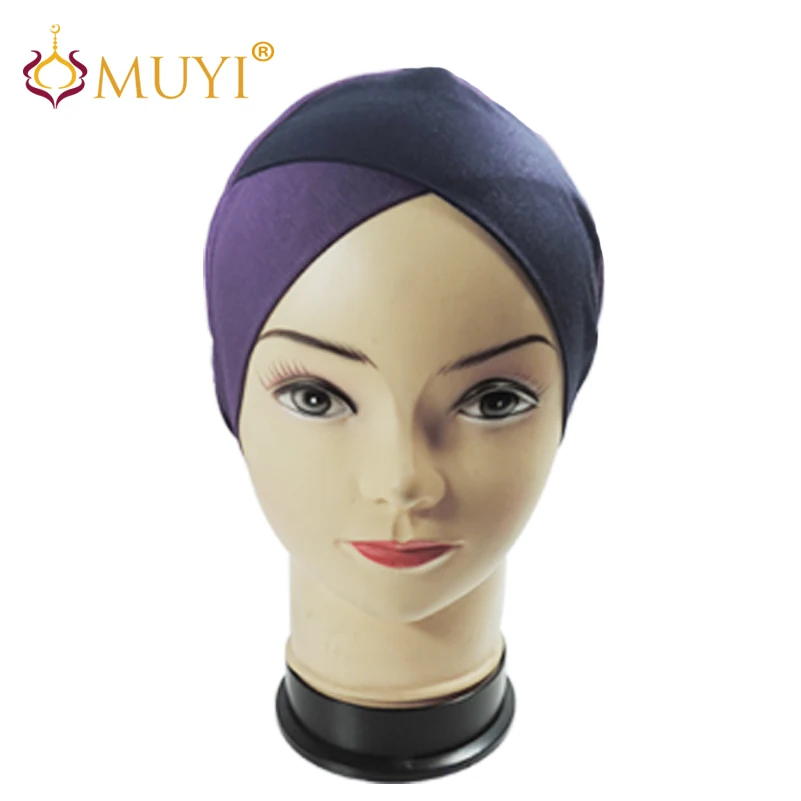 Nouveau Musulman Underscarf Cap Intérieure Headcoving Bonnet Islamique Hijab Caps Modal Wholesael 12 pcs Une Douzaine