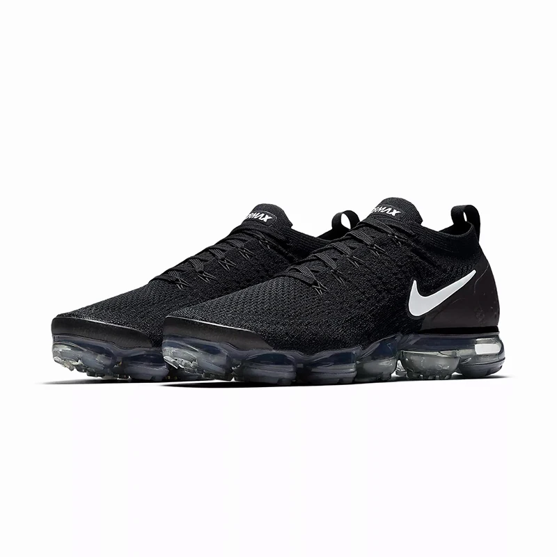 الأصلي أصيلة نايك الهواء VAPORMAX FLYKNIT 2 رجل احذية الجري أحذية رياضية تنفس الرياضة في الهواء الطلق نوعية جيدة 942842