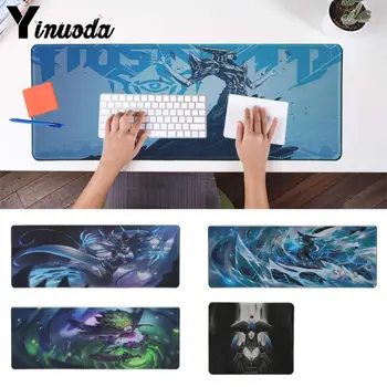 

Yinuoda Top Quality League of Legends Lissandra Keyboards Mat Rubber Gaming mousepad Desk Mat Beautiful Anime Lockedge Mouse Mat