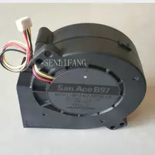 9BAM24P2G18 SANYO 9BAM24P2G17 DC24V 0.9A 97*33 мм 9 см большой ветер вентилятор охлаждения