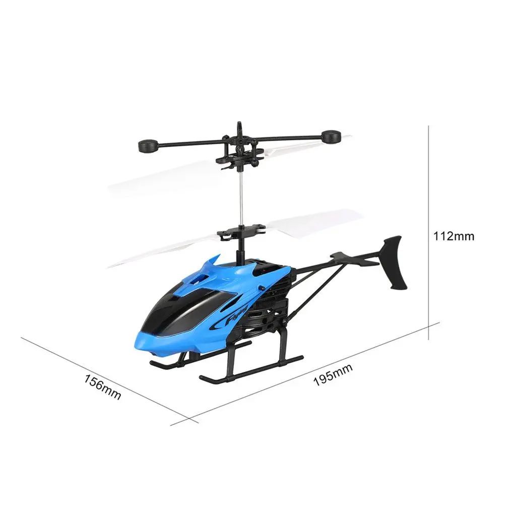 Маленький радиоуправляемый самолет вертолет Инфракрасный индукционный USB пульт дистанционного управления Helikopter