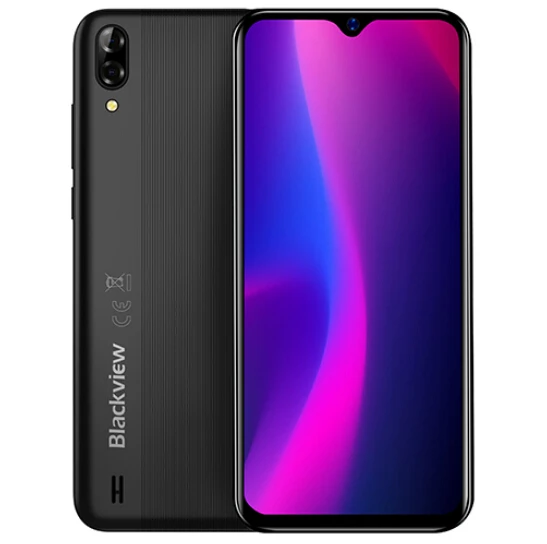 Смартфон Blackview A60, 4080 мАч, Android 8,1, 1 ГБ ОЗУ, 16 Гб ПЗУ, четыре ядра, 19:9, 6,1 дюйма, две sim-карты, 13 МП, 5 Мп камера, 3G, мобильный телефон - Цвет: Black