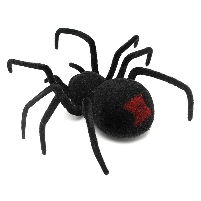 Радиоуправляемый паук на дистанционном управлении, игрушка-паук на дистанционном управлении, подарок на Хэллоуин, Гигантский паук, латродектус, черная вдова, 30*30*8,5 см