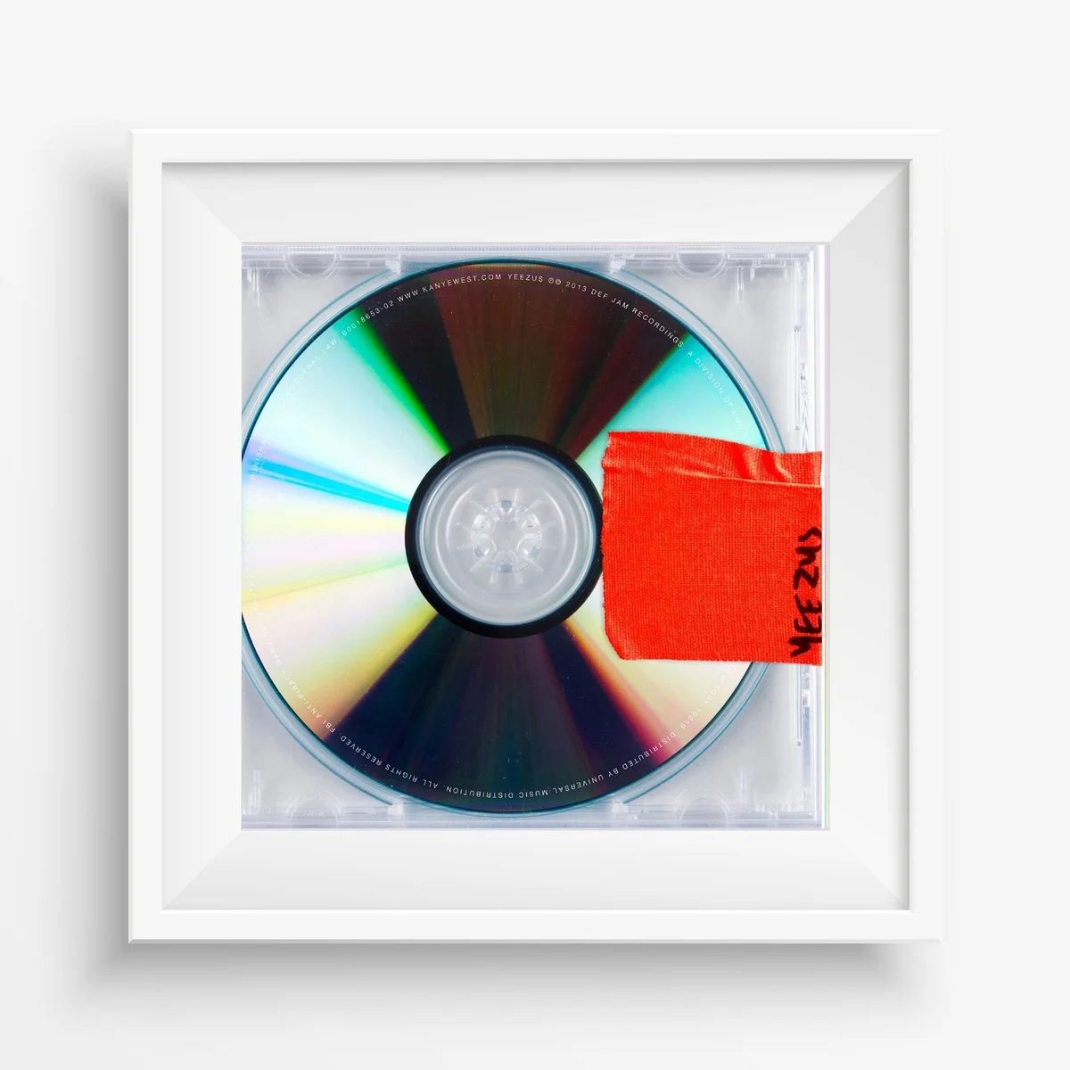 Постер Kanye West Yeezus в стиле хип хоп 2013 Обложка альбома искусство холст музыка рок