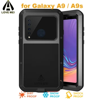 

A9 S LOVEMEI Life Waterproof Powerful Metal Case for Samsung Galaxy A9 Lite Luxury Aluminum Dirtproof Shockproof for Samsung A9S