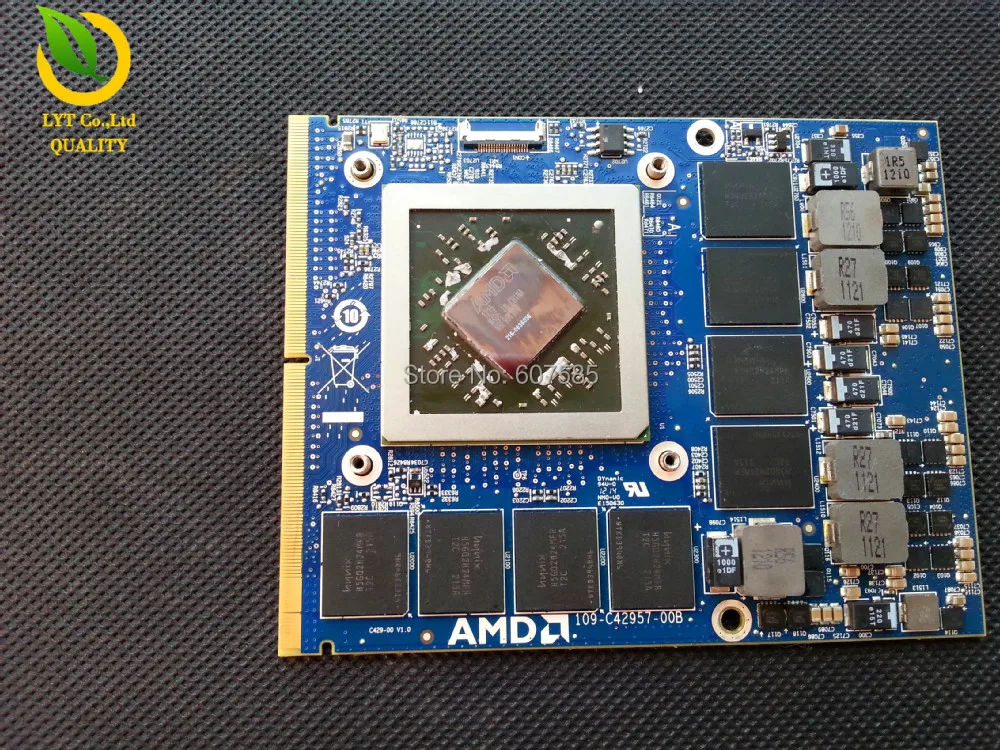  For DELL ALIENWARE M17X R3 Video card Graphics Card HD 7970M 109-C42957-00B 100% tested 