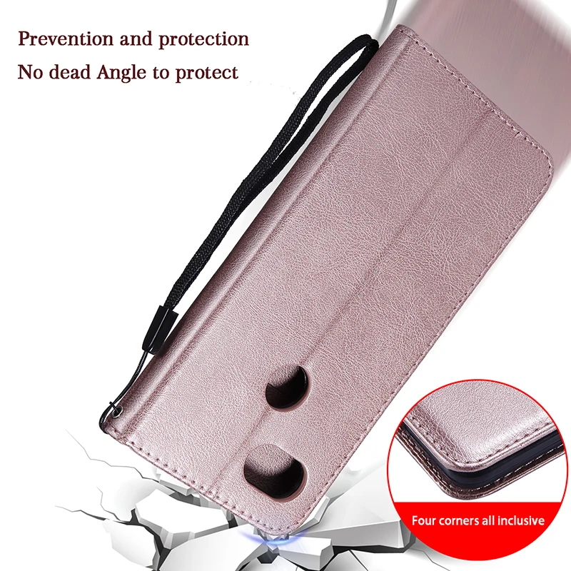 Luxury Plain PU Leather Flip Case For Google Pixel 2 XL Protective Wallet Cover For Google Pixle 2XL With Credit Cards Coque     (2)