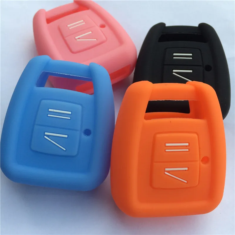 

Silicone rubber car key cover for Opel VAUXHALL Vectra Zafira Omega Astra 2 Button Remote Key Yan