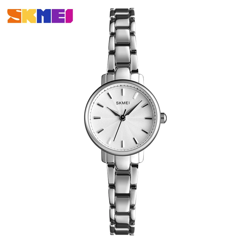 

SKMEI Top Brand Luxury Woman Watches Rose Gold Watch Women Quartz Waterproof Women's Wristwatch Ladies Girls Watches Clock
