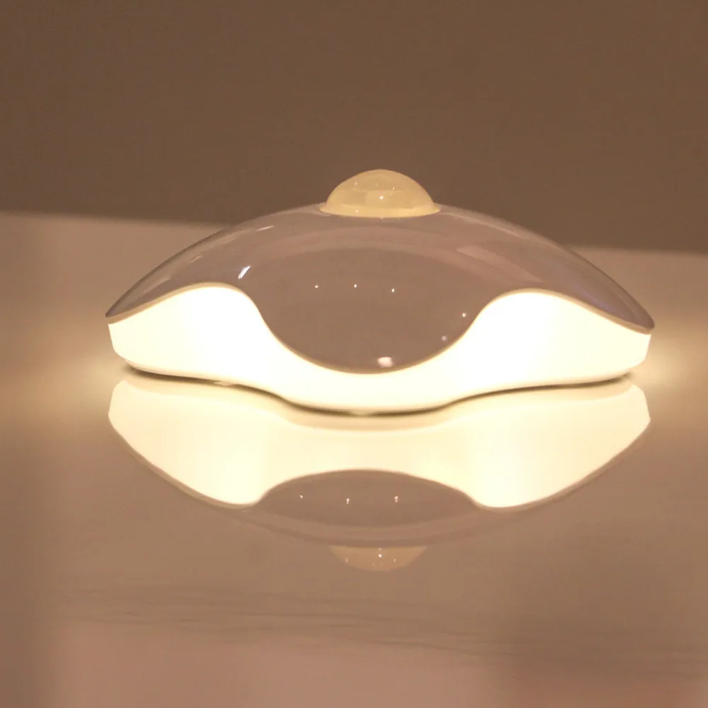 SuperNight Four-leaf clover Lucky LED Night Light Rechargeable Motion Sensor Corridor Stairs Bedroom Smart Home Wall Table Lamp (23)