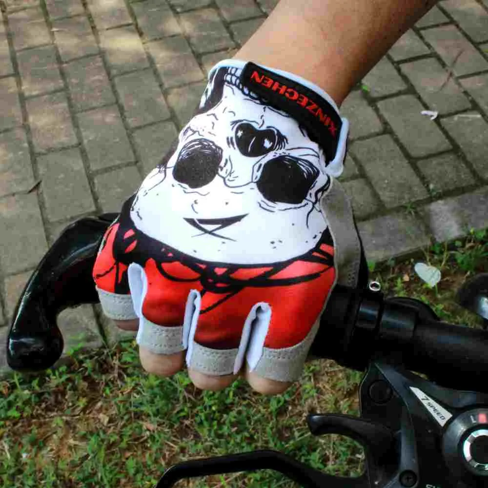 Высококачественный дышащий велосипед для велосипедного спорта XINZECHEN, перчатки с половинными пальцами, размер color 2 цвета