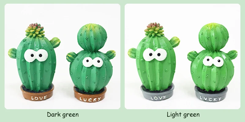 JAROWN Artificial Creative Cactus Prickly Pear Decoration Gift Home Office Desktop Decorative Resin Crafts Wedding Decor (20)