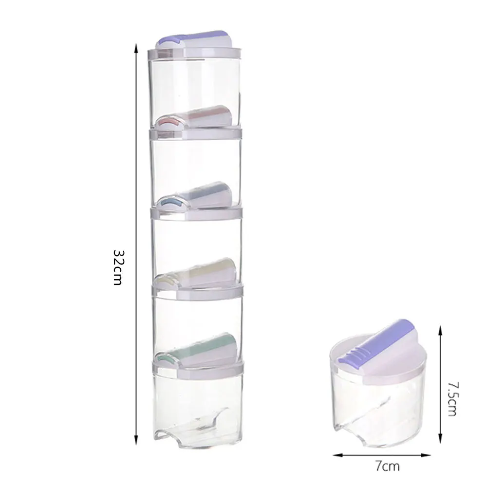 Кухонная полка для специй масло бутылочка для заправки может столовая посуда герметичные удобный 5 шт. творческий