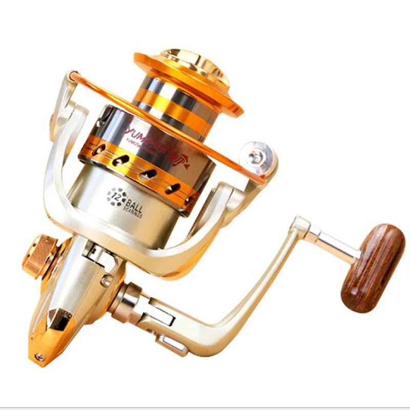 

Metal Spinning Fishing Reels EF1000-7000 12BB Fly Wheel Fishing Reel Tool Accessorie