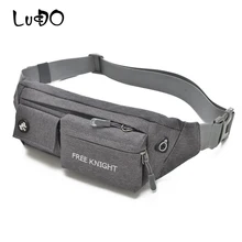 LUCDO Мода, многофункциональная Водонепроницаемая нейлоновая поясная сумка, поясная сумка для удобного ношения, Женский кошелек для телефона, набедренная сумка-бананчик