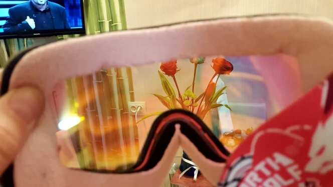 Nuevo Norte lobo marca gafas de esquí doble capas UV400 anti-niebla gran máscara de esquí gafas de esquí de las mujeres de los hombres de nieve snowboard gafas de 568