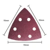 TASP 25pcs 93mm Sandpaper Delta Sander Disc Hook & Loop Triangle Sanding Paper Abrasive Tools with Grit 60 80 120 180 240 ► Photo 2/6