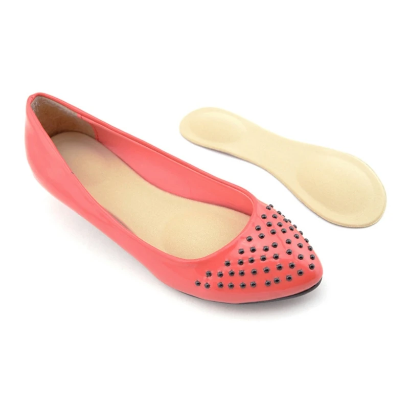 Женская 3D объемная губка, обувная стелька для снятия боли Массажная высокая эластичность губка улучшает здоровье удобный случайный цвет