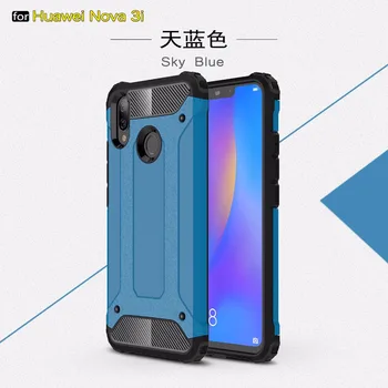 

50pcs/lot Diamond Armor TPU+PC high quality cover case for Huawei Nova Nova plus Nova 2s Nova 3e 3i/P Smart+ 4 5i 5 cover case