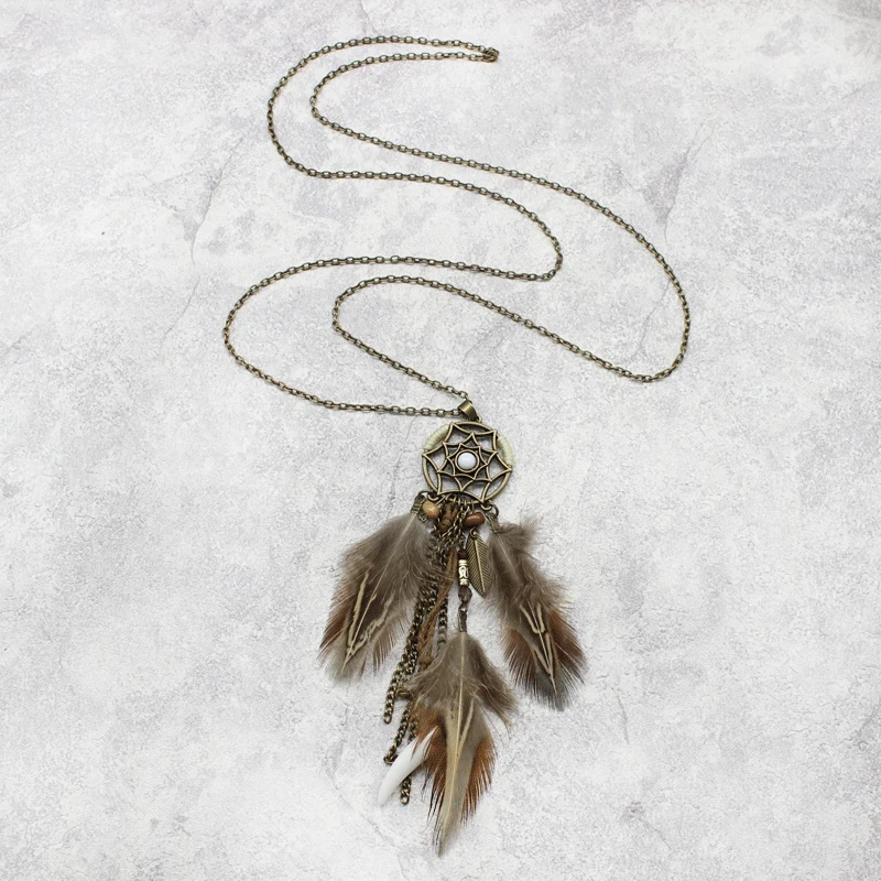 Серьги подвески в богемном стиле с длинными перьями|earrings drops|earrings bohemianvintage earrings