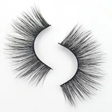 Visofree норковые 3D ресницы натуральные длинный мнимый ресницы ручной работы ресницы из натуральной норки Красота макияж Искусственные ресницы D07