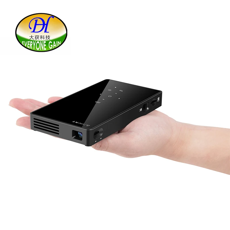 Everyone Gain T18 Portable Mini Projector Full HD LED Wifi Projector Home Theater Projectors DLP 1080P 3D Beamer Android 1G+8G