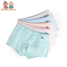 Детское нижнее белье из хлопка для мальчиков боксер углы нижнее белье для мальчиков детские шорты TNM0129