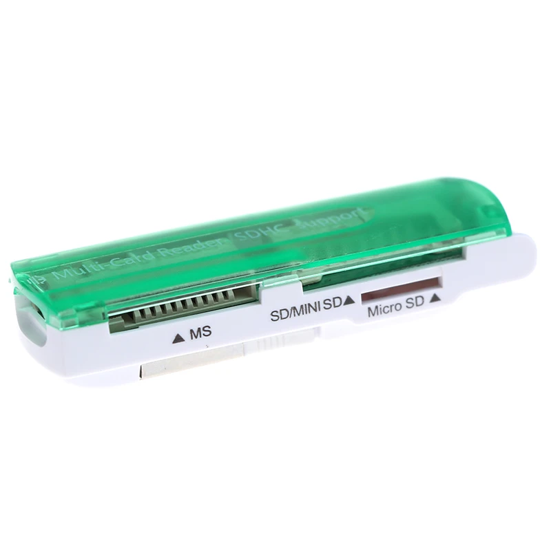 ПК USB 2,0 все в 1 мульти в одном карта памяти многокарточный считыватель мини Micro SD SDHC MS SD TF для ноутбука планшета